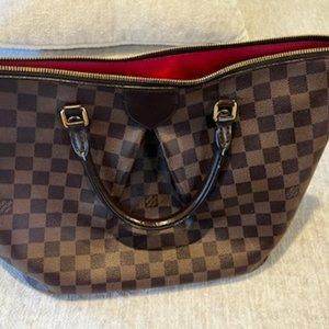 Authentic Louis Vuitton! Damier Ebene Siena MM